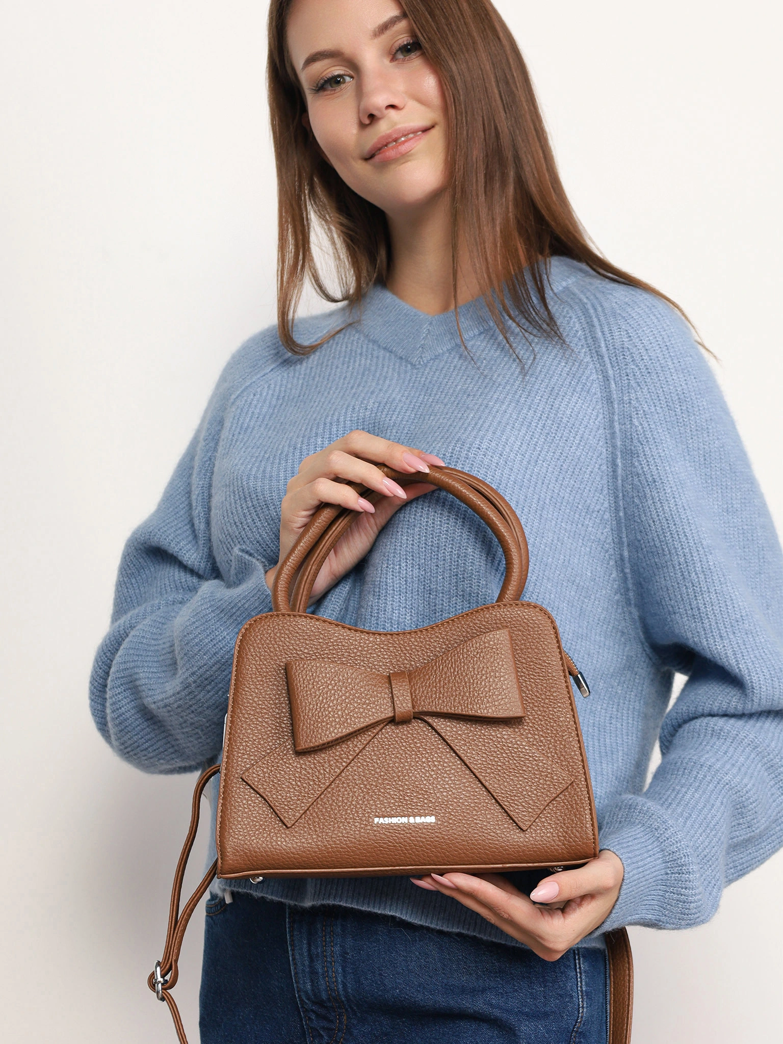 Сумка-тоут с бантом в ассортименте